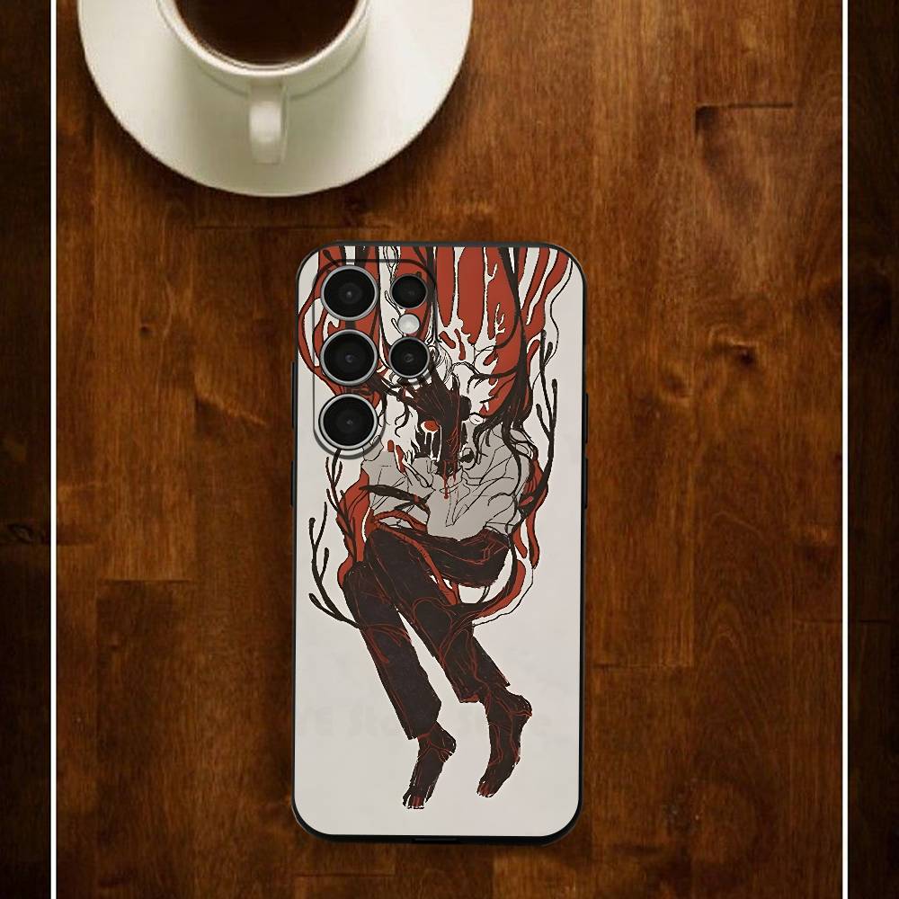 

S-Saihate S-Station Phone Silicone Case For Samsung S24 22 20 23 21 20 Ultra Plus Lite 5G Print Cover Samsung S23ULTRA5G