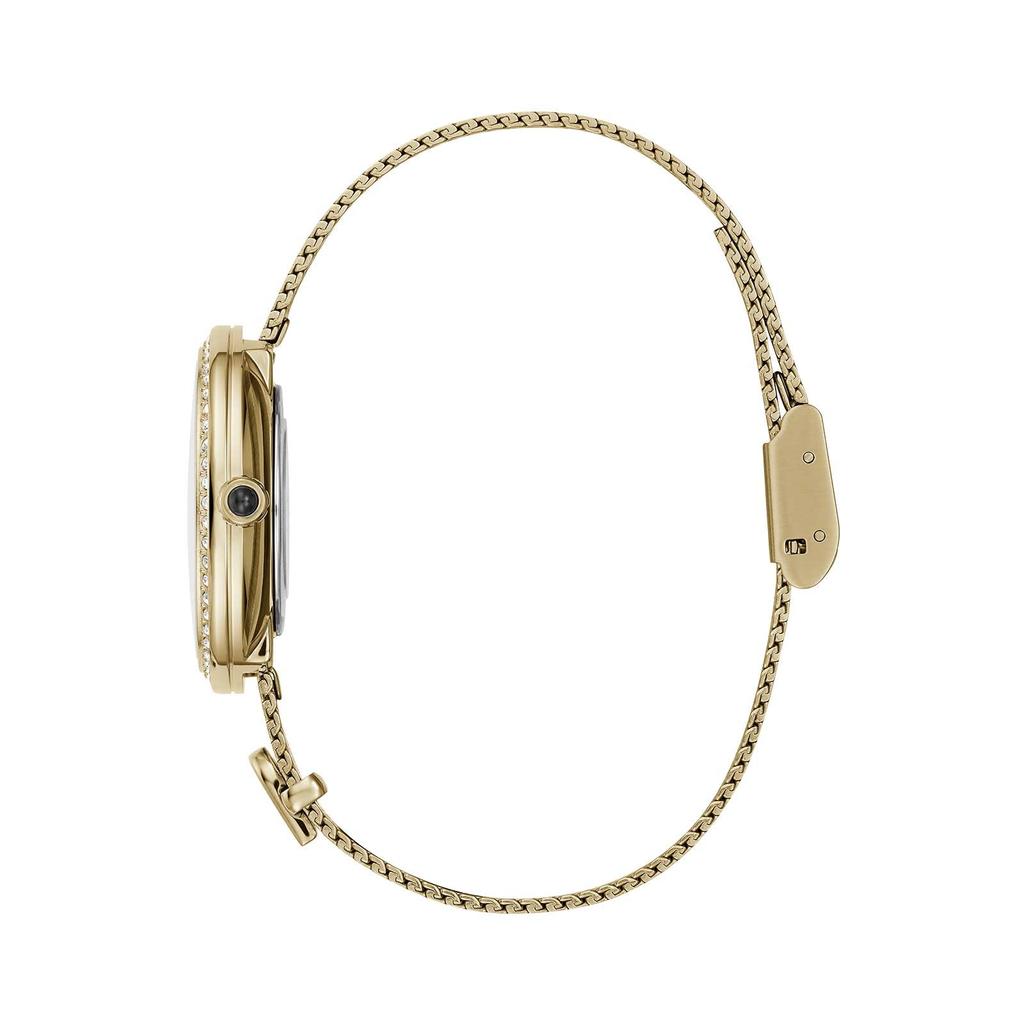 Watch SMALL LOGO White Pearl Dial Stainless Steel Mineral Glass Quartz Daily Waterproof 32MM China Watch WW00022001L2 Gold [Furla] Women's [Item]