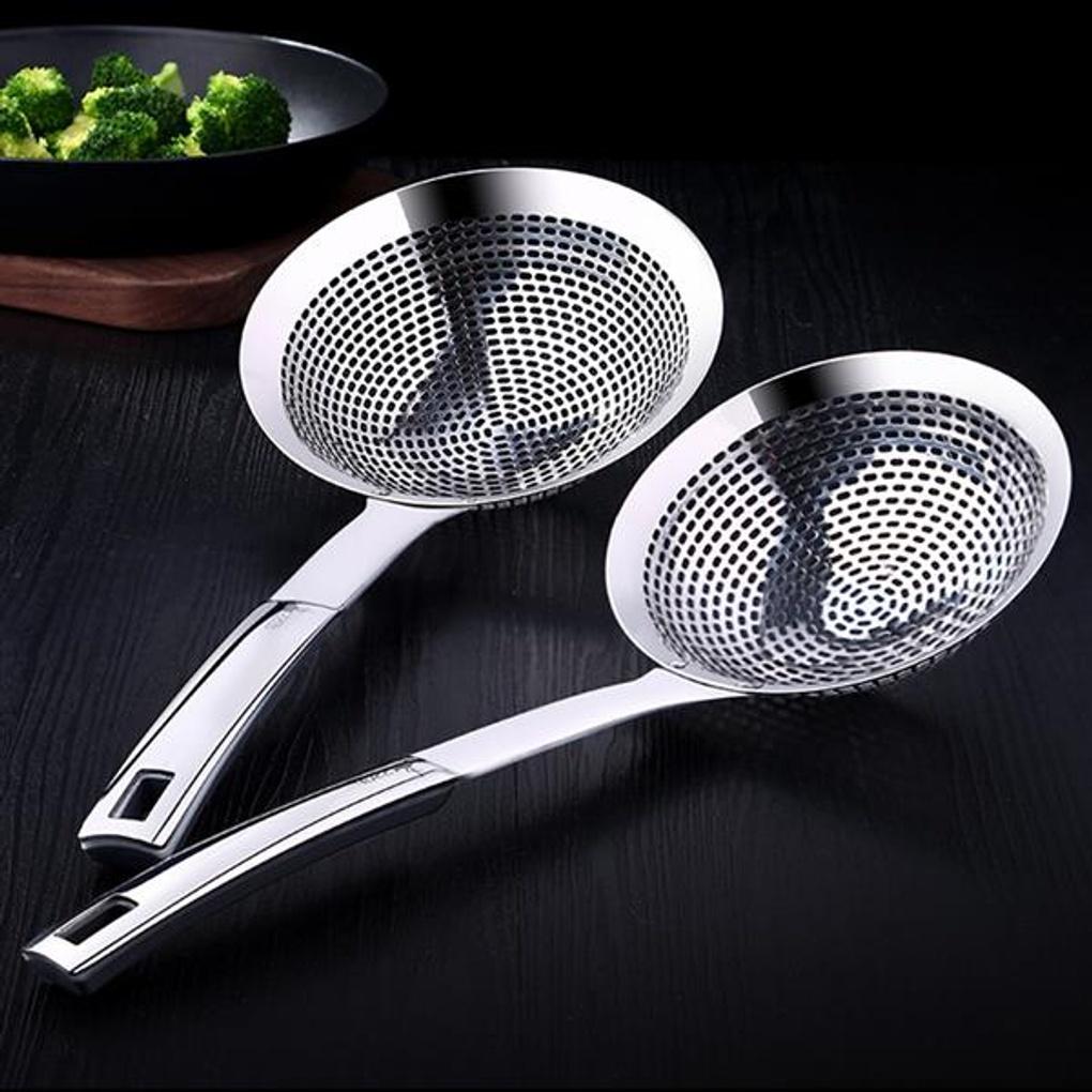 [cookings] Stainless Steel Strainer (46cm)/fryer Strainer for Commercial Kitchens