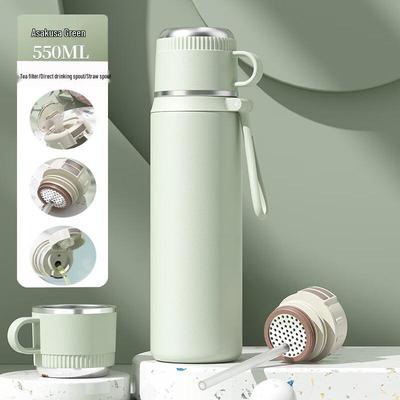 316 Stainless Steel Insulated Straw Water Bottle