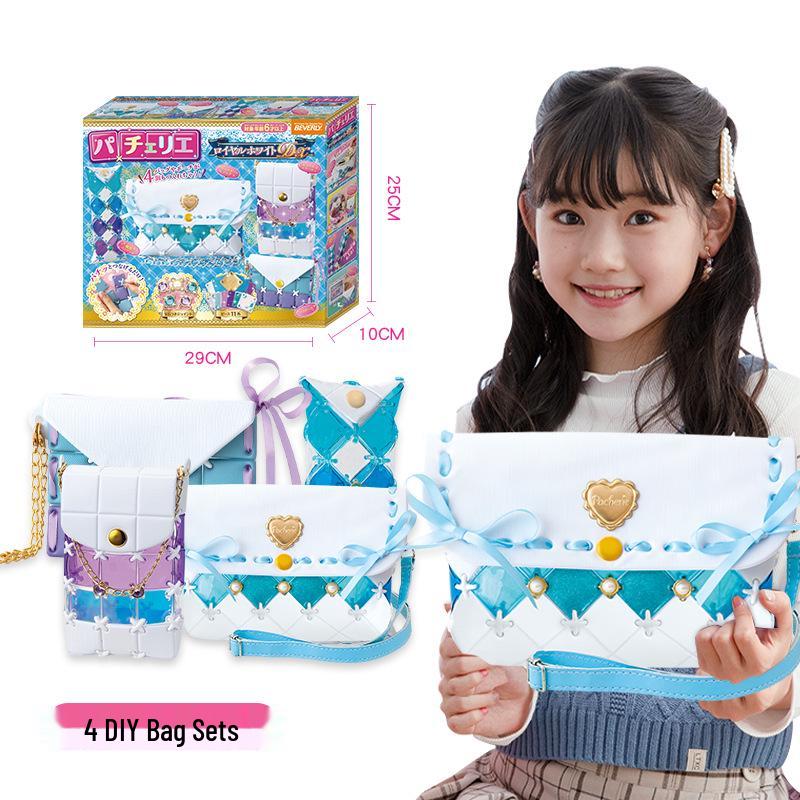 Japanese DIY Girls' Handmade Toy Splicing Bag - PCR-041 Birthday Gift