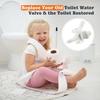 2er-Pack 385311641 Wasserhahn-Kit für Dometic Toiletten Serie 300, 301, 310, 311, 320, 321, Auslaufsicher, mit 2 Stück Toilettenspülkugel-Dichtung, Mühelos