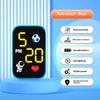 Mini-Motorraduhr Wasserdichte Armaturenbrett-Uhr Motorrad Digitale Uhr LED-beleuchtet Für Radsportbegeisterte Pendeln Urban