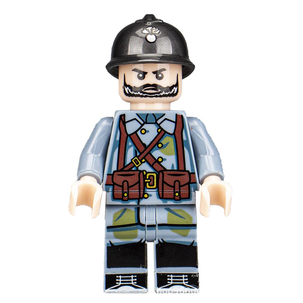 Military Building Block Doll Collection Series Building Block Children'S Toy Assembly