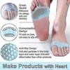 2024 New Metatarsal Pads For Womend Men, 4pairs Ball Of Foot Cushions For Metatarsalgia Neuroma Mortons Neuroma Pads Atrophy Fast