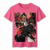 Unicorn Gundam Short-sleeved T-shirt Anime-related Merchandise for Kids and Parents Summer Clothing