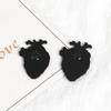 Heart Series Cartoon Alloy Brooch: Creative and Trendy Love Heart Pin