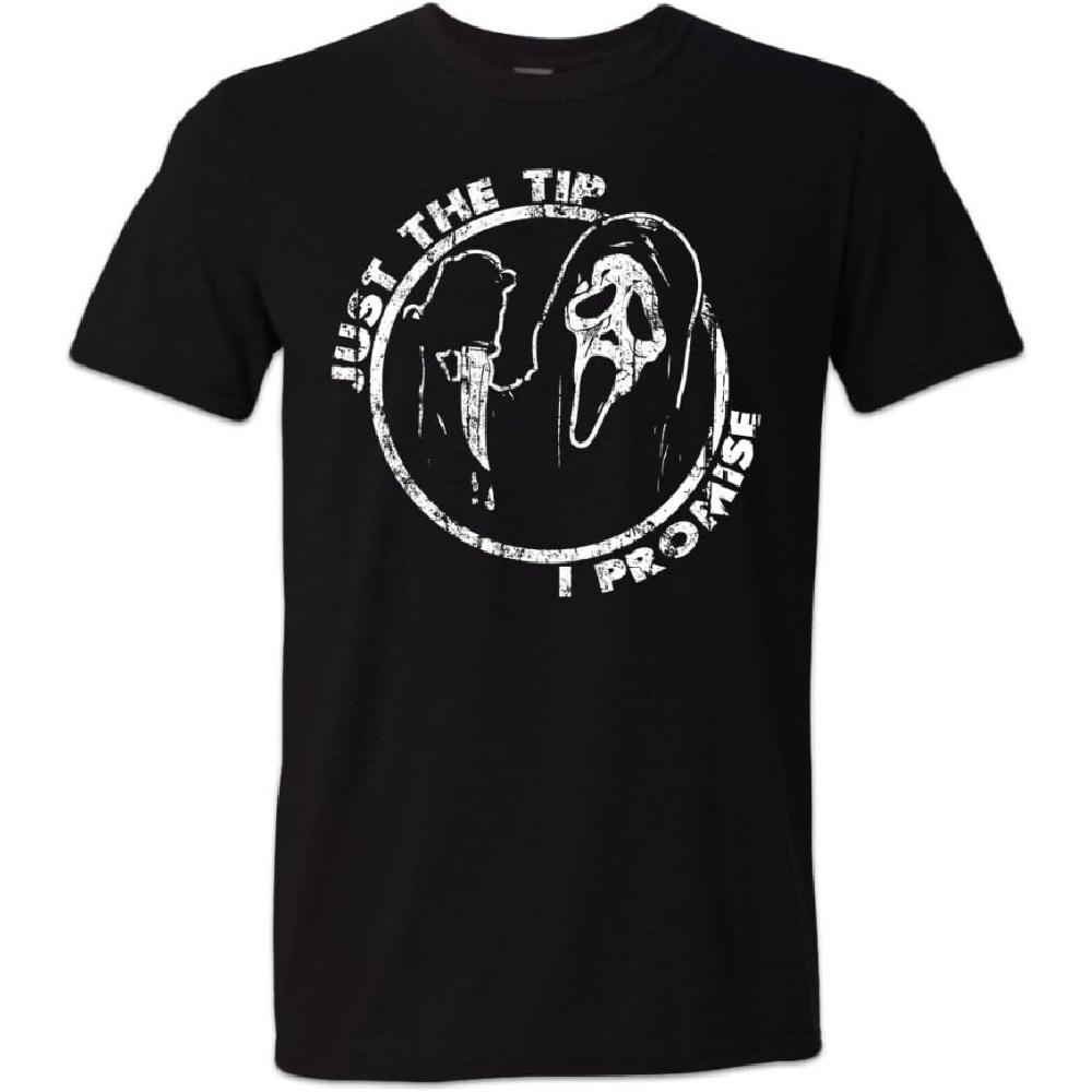 Футболка «Призрачное лицо обещаю» XXXXXL чёрный