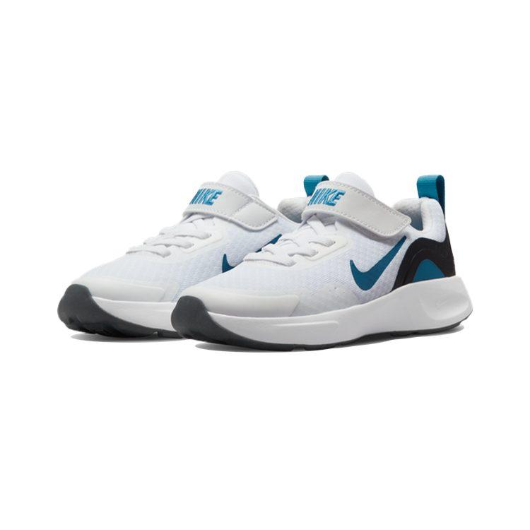 Nike Wearallday Low top Kids' Running Shoes Blue White Children Aged 3 7 Years Old CJ3817-106