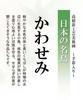 Traditional Japanese art hanging scroll, Maple, Jade, Kingfisher, Japanese-style interior, hand-colored painting, Width 44.5cm x Length 164cm