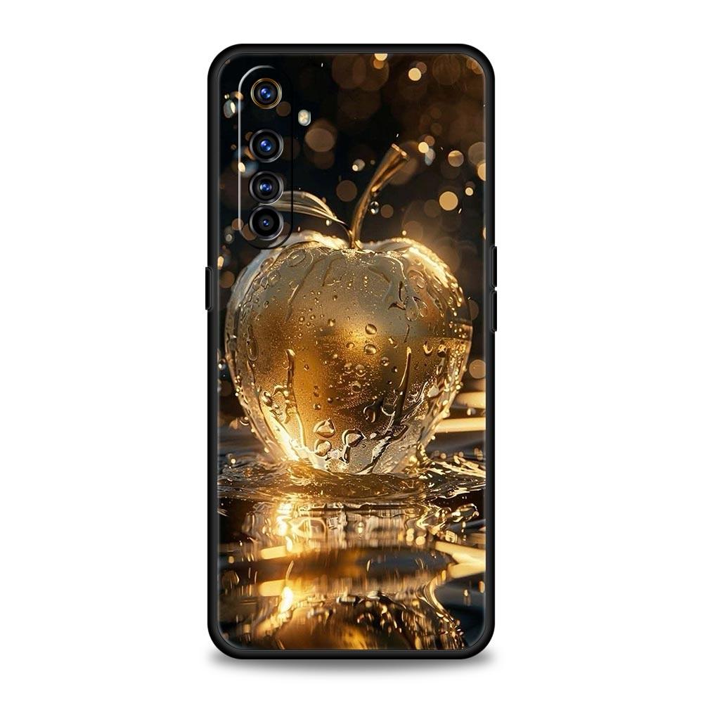 

Счастливое Черное Яблоко Мягкий ТПУ Для Realme 13 12 11 10 9 Pro Plus GT3 GT2 C21 C25 C35 C53 C55 C67 Pro 5G Чехол для Телефона Обложка Fundas Сумки Realme GT3