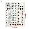 Doll Eyes Stickers Cute Cartoon Eyes Sticker Anime Figurine Doll Face Organ Paster Clay Decals DIY Doll Accessories
