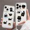 500Pcs/Roll Q Funny Black Cats Kids Rewards Stickers - DIY Scrapbooks Album Decor Sealing Label Decals