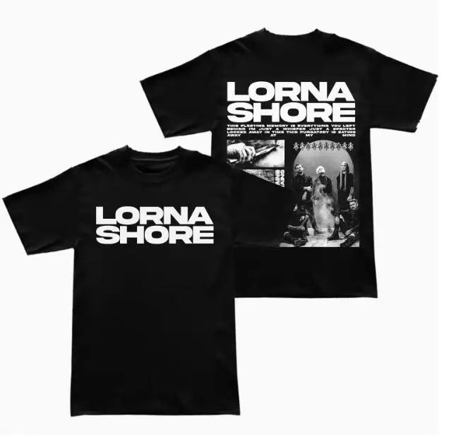 2026 Streetwear Lorna Shore Band Dead Core Rockband Amerikanisch Locker Herren Damen Marke T-Shirts Sommer Baumwolle T-Shirt Kleidung Oberteile