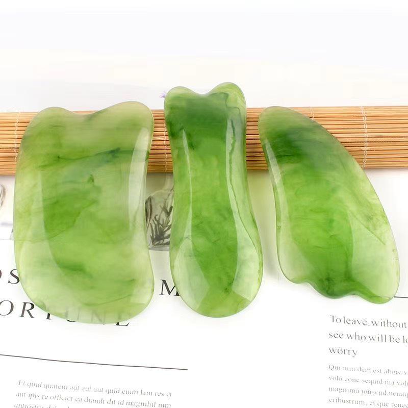 Facial Meridian Lifting Brush & Foot Acupoint Acupressure Pen Gua Sha Massager