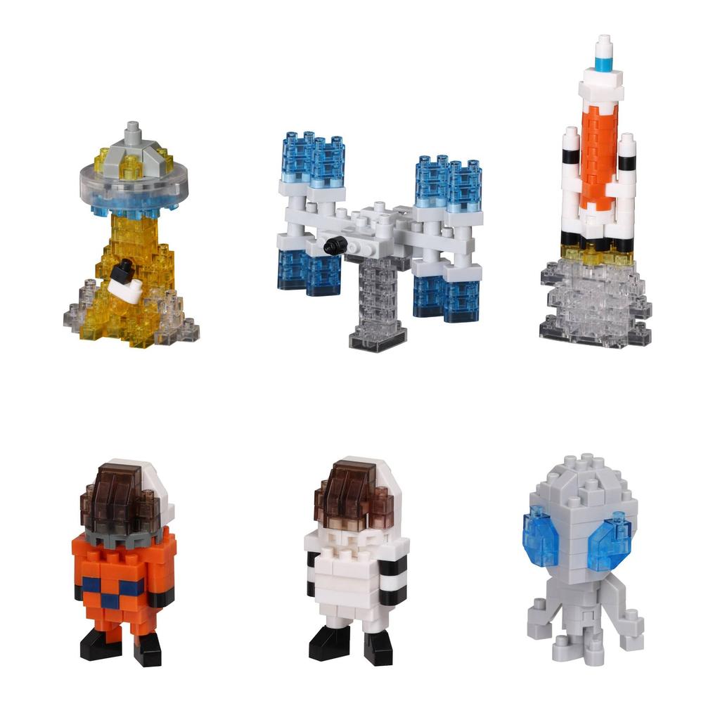 Nanoblock Nanoblock - Space Space Collection Assortment 1 (Kompletní sada žaluzií) Stavebnice série Mininano