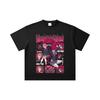 260 GSM Double Yarn 32 Count 100% Cotton Dandadan V11 Aira Print Unisex Heavy Cotton T Shirt