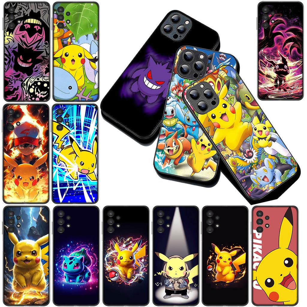 P-Pokemons GO Gengar P-Pikachus Phone Case for Motorola Moto G86 G57 E14 E15 G14 G34 G67 G84 G24 A54 G15 Power E22 Cover