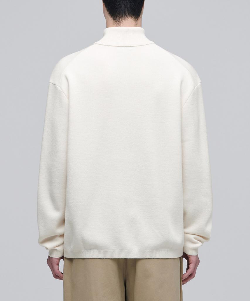 MUSINSA STANDARD Minimal Turtleneck Knit [Cream]