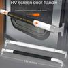 RV Door Handle Grab Bar Adjustable RV Screen Door Handle RV Door Handle RV Accessories Screen Door Bar For Women Men Adult