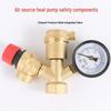 Brass Safety Pressure Relief Valve for Floor Heating & Boiler Exhaust