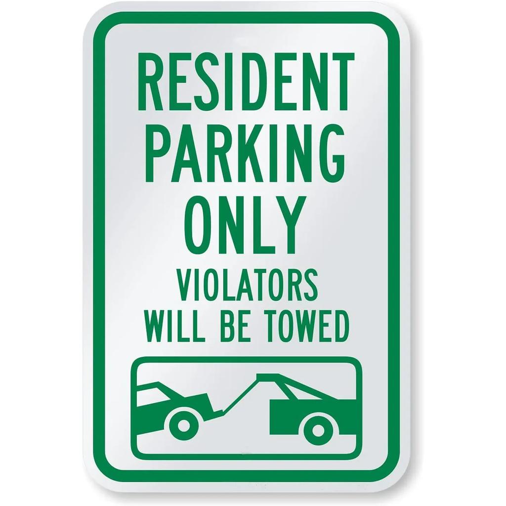 Vintage Žádné parkování kdykoli Kovové plechové cedule Plakáty Plaketa Železná malba Dekorace pro Garáž Venkovní Domov Klub Bar Nástěnná dekorace