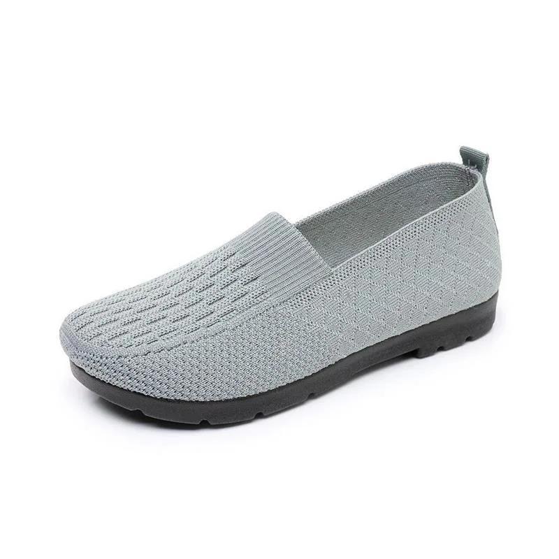 New mesh socks, women's breathable and lightweight flat shoes, women's Loafers, breathable sports shoes women's Zapatillas Mujer