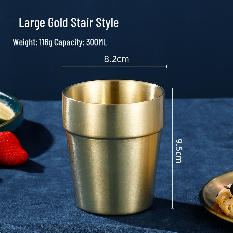 Korean Double-Walled Stainless Steel Sippy Cup & Beer Mug