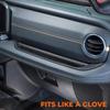 Savadicar Grab Bar Tray With Microfiber Compatible With 2024 2025 Jeep Wrangler (JL) And Gladiator (JT), Passenger Side GrabTray Storage Organizer,