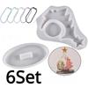 DIY Christmas Tree Photo Frame Silicone Mould Crystal Epoxy Craft Casting Mould Handmade Home Decoration Christmas Resin Moulds