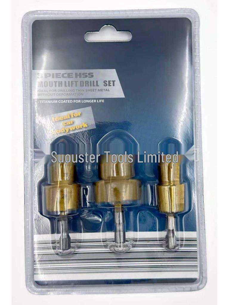 Hex Shank PPR Step Drill Bit for Water Pipes - 20/25/32mm Multi-Layer Blind Head Expansion Drill for Electricians