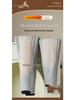 Men's and Women's Plus Size Fleece-Lined Wool Silk Cotton Pants for Middle-Aged and Elderly