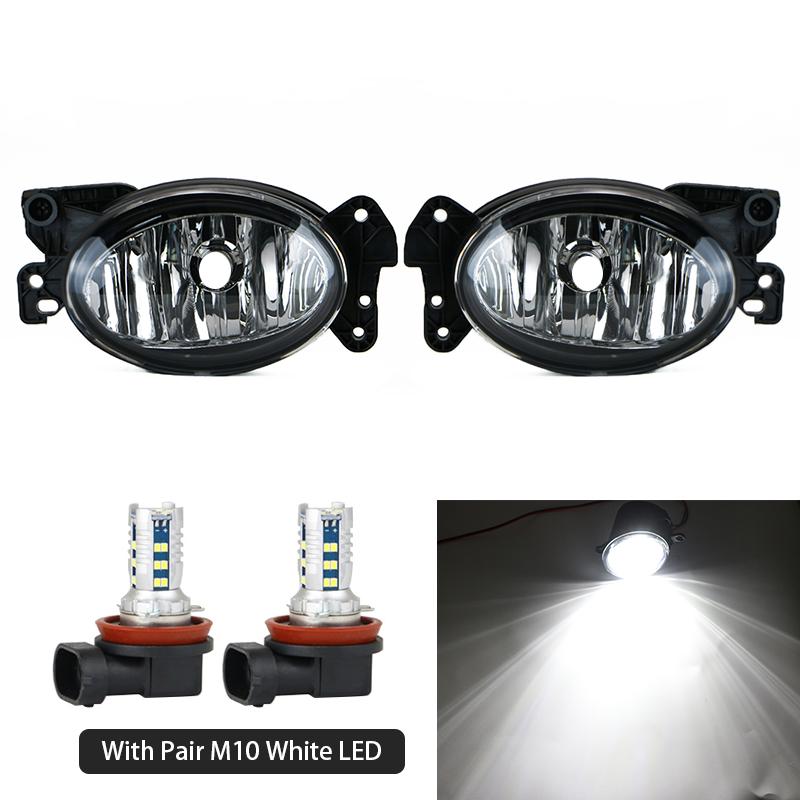 Pair Left&Right Fog Lamp For Mercedes Benz C Class CL203 2004-2005 Front Bumper Anti Fog Light 1698201556 1698201656 A1698201556