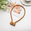 Wall Damage Free Tiebacks 1 Pair Magnetic Curtain Tiebacks, Twisted Rope Holdbacks, Window Treatment Simple Decorative Draperies Holders for