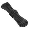 Anhängerwindenseil, 15 m, 50 Fuß, Nylon, schwarz, verschleißfest, Ersatz für SUV, Lkw, ATV, UTV