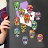 8/12PCS Diamond Painting Fridge Magnets Sticker Thanksgiving Refrigerator Magnets for Fridge Whiteboards Car Mailbox Decoration