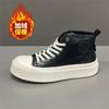 Summer pure leather high-top soft-soled breathable casual short boots casual shoes kq