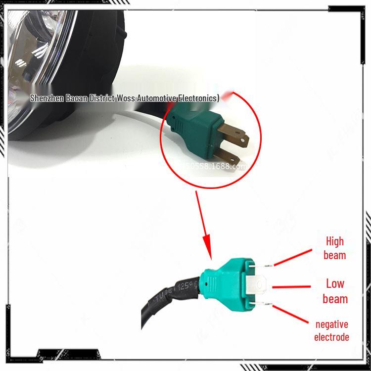 Harley 883 X48 Breaker 5.75" LED Motorcycle Headlight