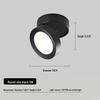Folding Surface-Mounted Adjustable LED Spotlight for Hallway and Background Wall