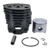 45mm Nikasil Plated Cylinder Piston Gasket Kit For Partner Formula 500 Chainsaw Replacement Spare Parts
