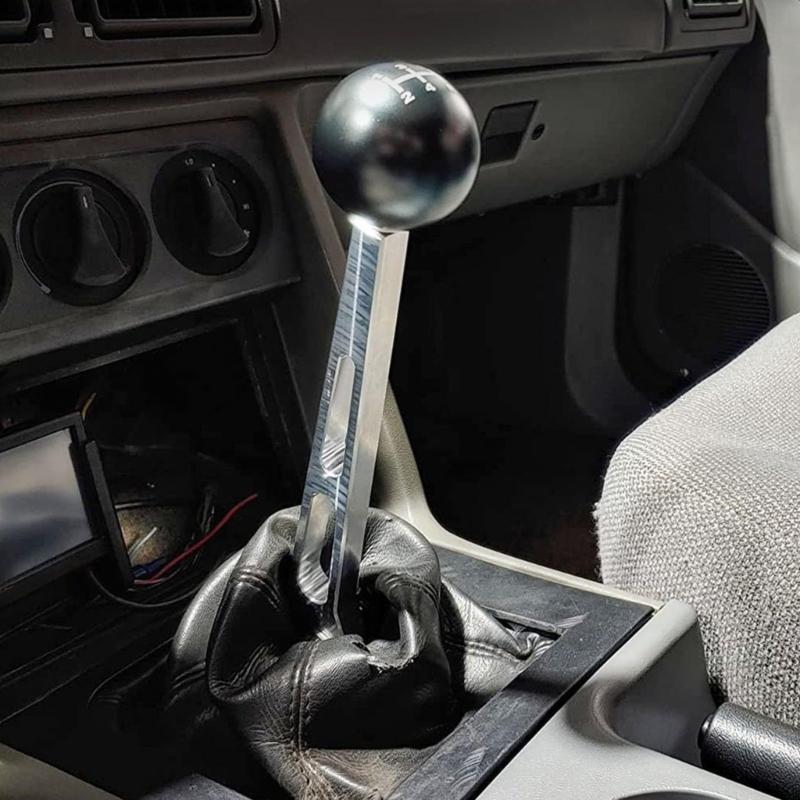 Aluminum 10Inch Bent Shifter Stick 10inch Bent Shifter Handle Lever for Tremec T56 Transmissions