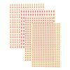 15Sheet Arrow Labels Removable Small Circle Dot Stickers Defect Indicator Tape