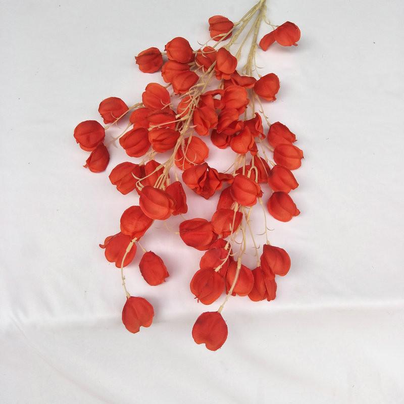 

Искусственный физалис перуанский L для свадебной фотосъемки и декора дома Sunset Red