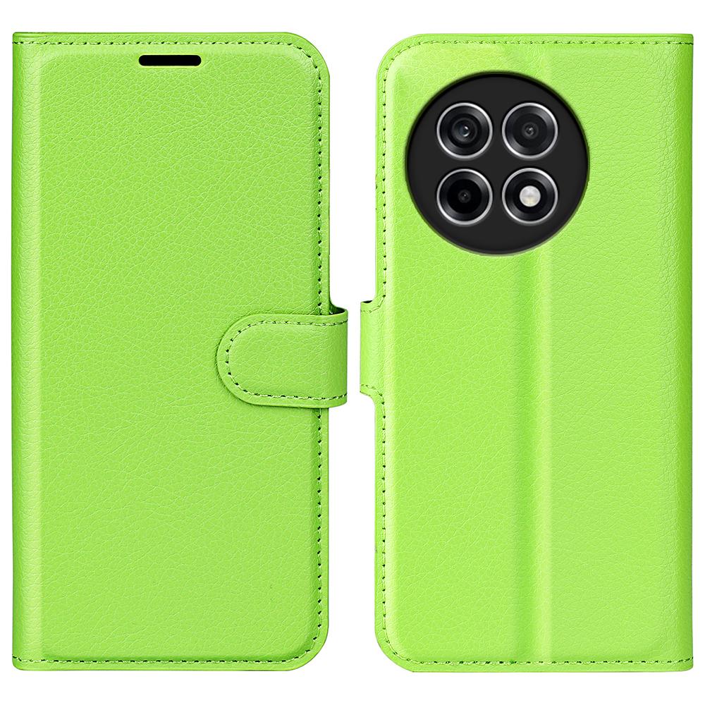 For OnePlus Ace 5 Pro 5G/Ace 5 5G/13R 5G Case Litchi Texture Shockproof Leather Wallet Phone Cover