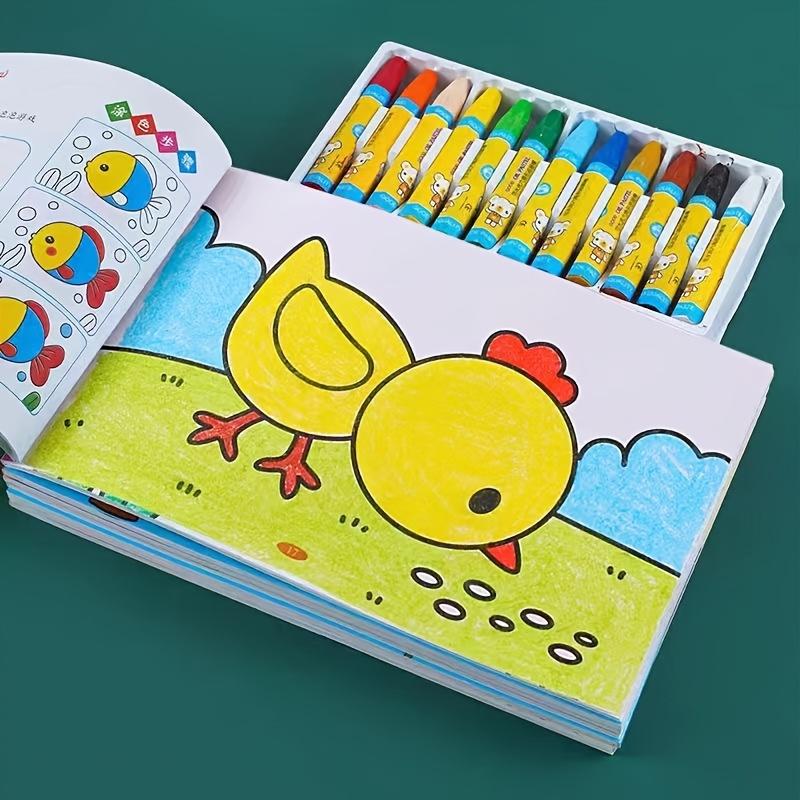 Kids Coloring Book - Doodle Drawing book,Birthday&Holiday Gift,Entry Level Drawing & Painting Book for Children Chinese Version