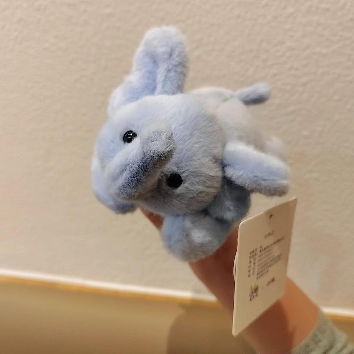 

Милая мини-серия Papa Panda Palm Treasure, Милый маленький кролик, плюшевая игрушка-питомец, подарок на день рождения 16-20 cm