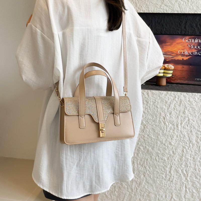 Summer New High-value Portable Handbag Commuter Women's Shoulder Messenger Bag Foreign-style Simple Bag