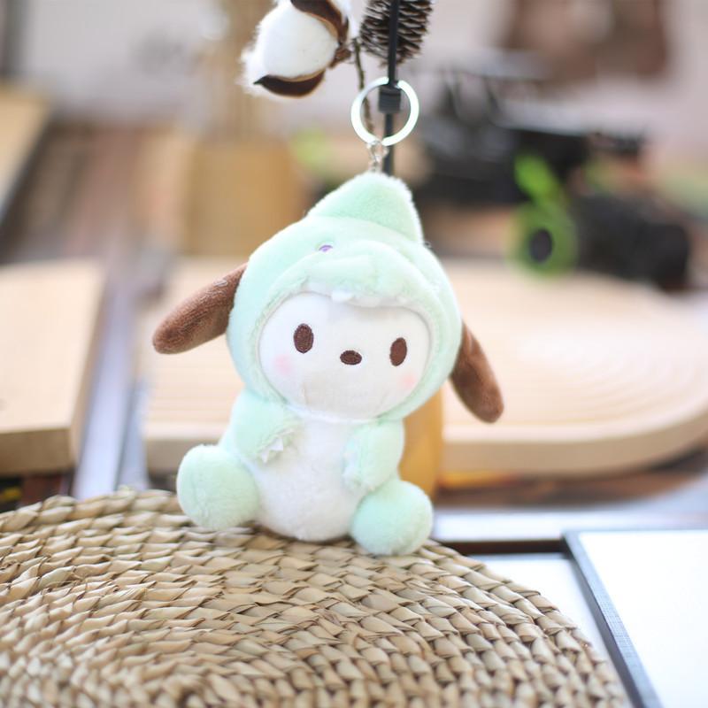 Sanrio Kuromi Plush Keychain With Ultra Soft Short Pile For Bags And Collectors