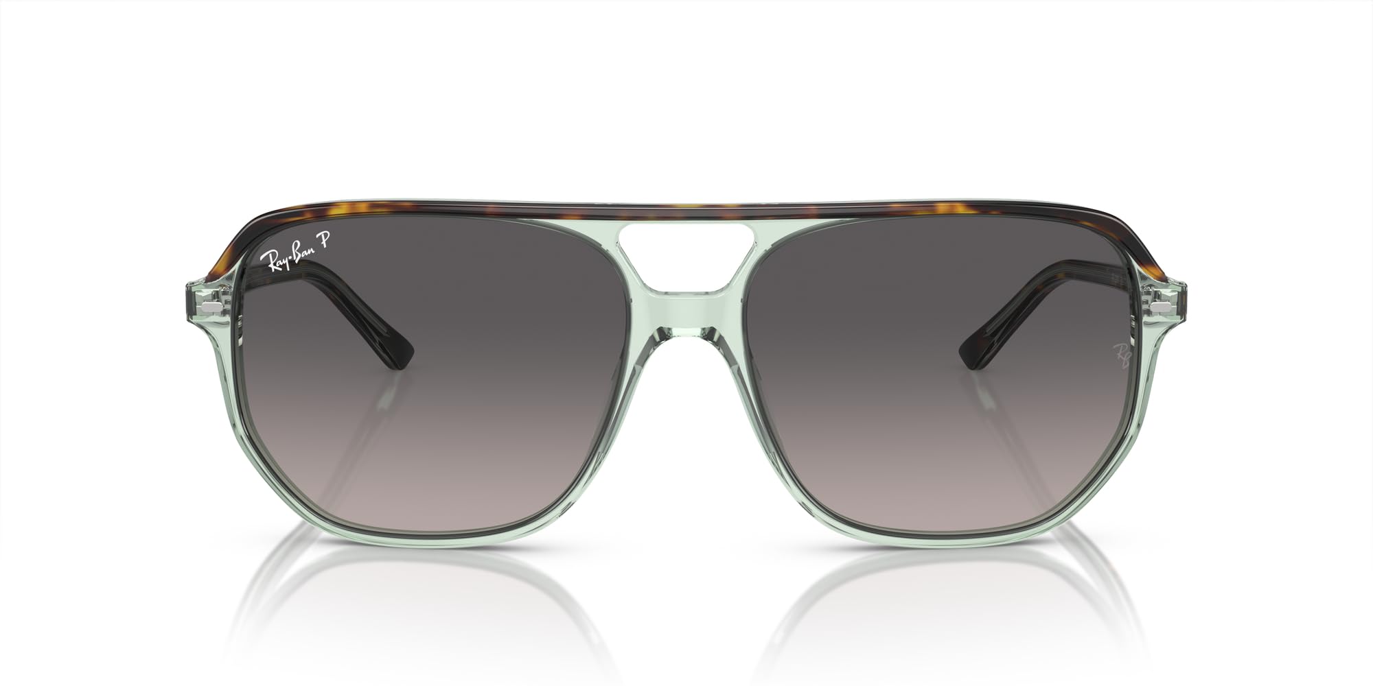 

Sunglasses RB2205 BILL ONE HAVANA ON TRANSPARENT GREEN 57 [Ray-Ban]