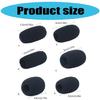 Pack of 5 Microphone Sponges Covers Advanced Wind Foam Reduction Durability Design for Panel Discussions Speech Systems